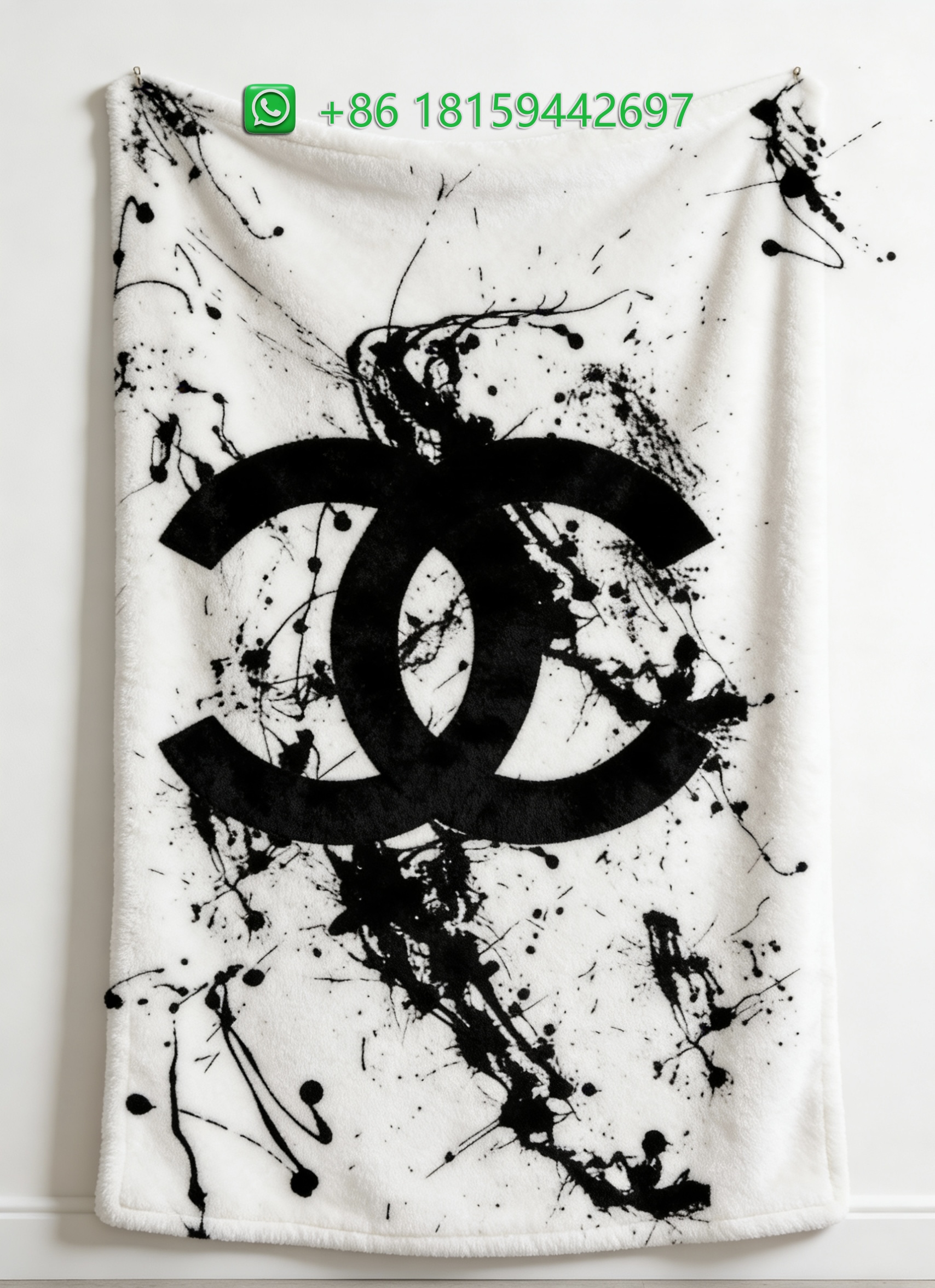 Chanel Throw Blankets